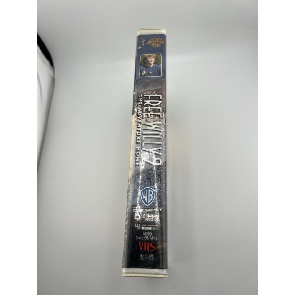 Free Willy 2: The Adventure Home VHS 1995 Clamshell Tested - Picture 3 of 7